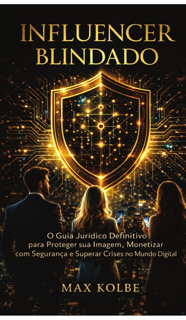 Capa do livro Influencer Blindado, de Max Kolbe