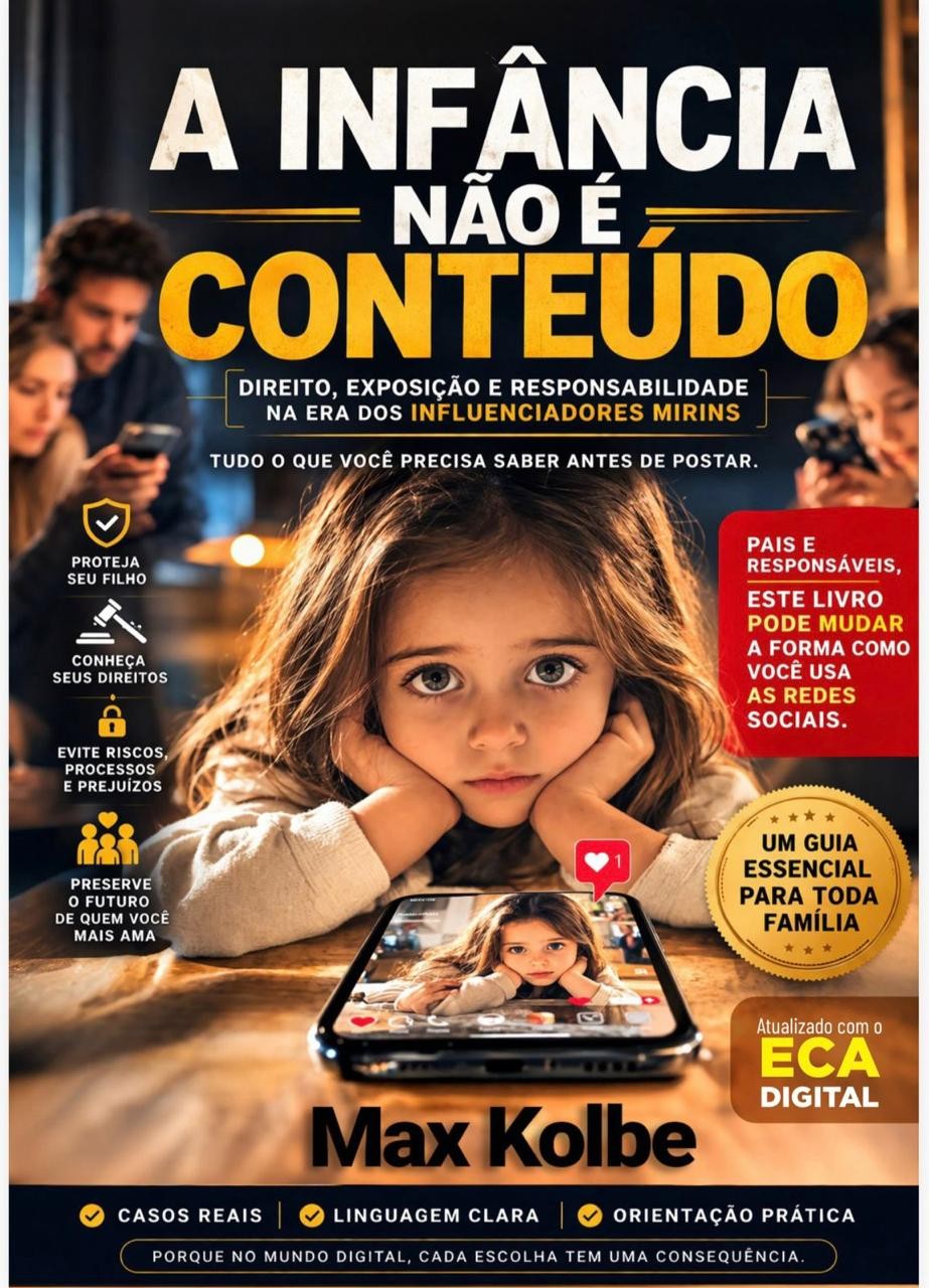 Capa do livro A infância não é conteúdo, de Max Kolbe