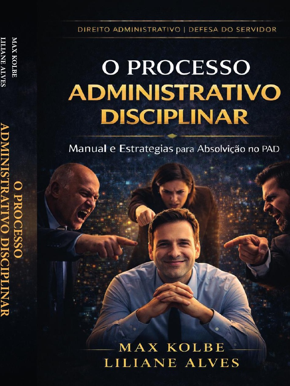 Capa do livro Processo Administrativo Disciplinar, de Max Kolbe